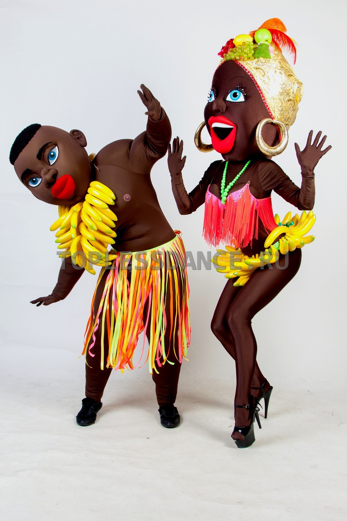 Афро шоу ростовые куклы стриптизеры