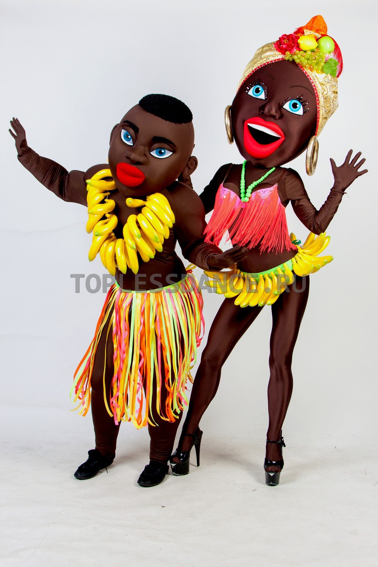 Афро шоу ростовые куклы стриптизеры